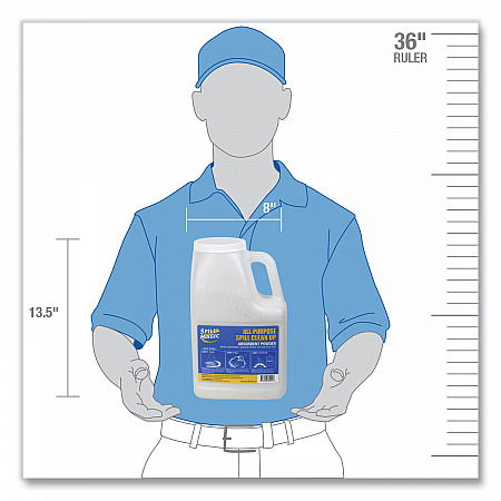 Sorbent, 4 qt, 3 lbs Bottle (SM202DB)