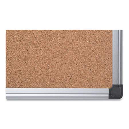 MasterVision Value Cork Bulletin Board with Aluminum Frame, 48 x 72, Natural (CA271170)