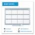 MasterVision 12 Month Year Planner, 36x24, Aluminum Frame (GA03106830)