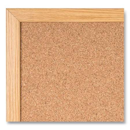 MasterVision Value Cork Bulletin Board with Oak Frame, 24 x 36, Natural (MC070014231)