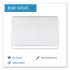 MasterVision Lacquered steel magnetic dry erase board, 36 x 48, Silver/White (MVI050205)