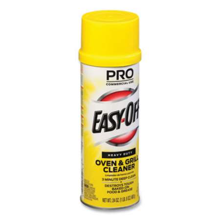 Professional EASY-OFF Oven and Grill Cleaner, Unscented, 24 oz Aerosol Spray (85261EA)