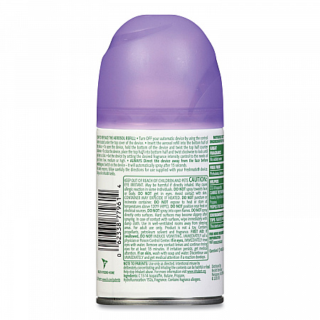Freshmatic Ultra Automatic Spray Refill, Lavender and Chamomile, 5.89 oz Aerosol Spray (77961)