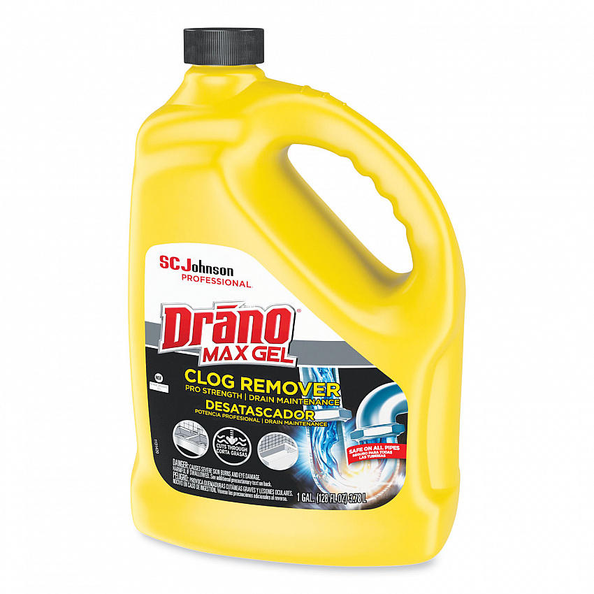 Max Gel Clog Remover, 128 oz Bottle, 4/Carton (696642)