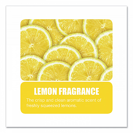 Water-Soluble Deodorant, Lemon, 1 gal Bottle, 4/Carton (1618)