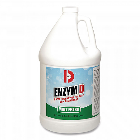 Enzym D Digester Deodorant, Mint, 1 gal, Bottle, 4/Carton (1504)