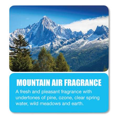 Big D Water-Soluble Deodorant, Mountain Air, 1 gal Bottle, 4/Carton (1358)