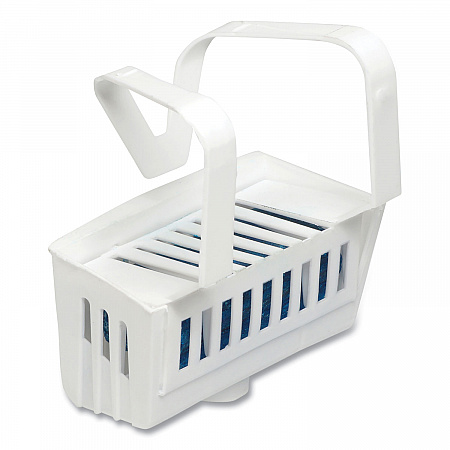 Non-Para Toilet Bowl Block, Lasts 30 Days, Evergreen Scent, White, 12/Box (661)