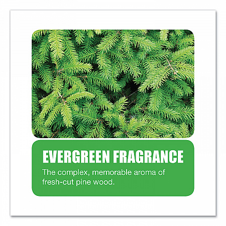 Extra Duty Urinal Screen with Non-Para Block, Evergreen with Enzymes Scent, White, Dozen (660)