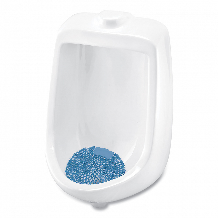 Diamond 3D Urinal Screen, Mountain Air Scent, Blue, 10/Pack, 6 Packs/Carton (623CT)
