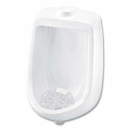 Diamond 3D Urinal Screen, Melon Mist Scent, Clear, 10/Pack, 6 Packs/Carton (621CT)
