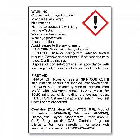 Water-Soluble Deodorant, Mountain Air, 32 oz Bottle, 12/Carton (358)