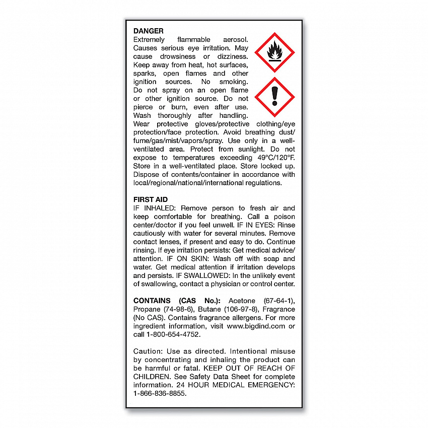 Odor Control Fogger, Mountain Air Scent, 5 oz Aerosol Spray, 12/Carton (344)