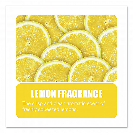 D-Vour Absorbent Powder, Lemon, 16 oz Canister, 6/Carton (166)