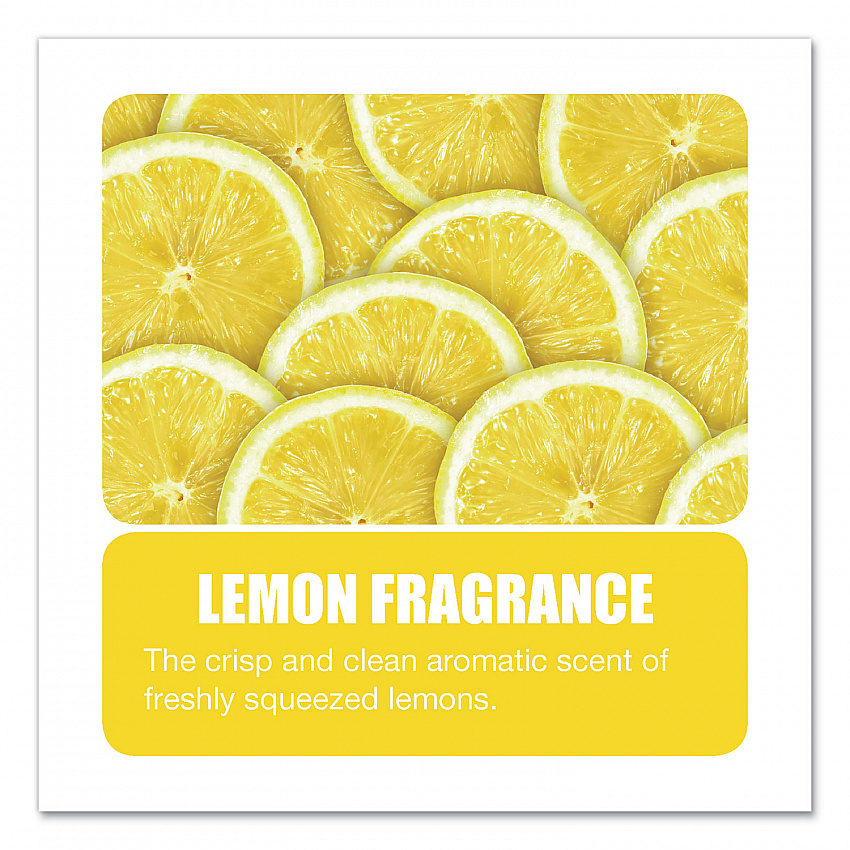 D-Vour Absorbent Powder, Lemon, 16 oz Canister, 6/Carton (166)