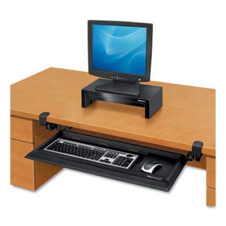 Fellowes Designer Suites DeskReady Keyboard Drawer, 19.19w x 9.81d, Black Pearl (8038302)