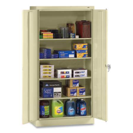 Tennsco 72" High Standard Cabinet (Unassembled), 36 x 18 x 72, Putty (1470PY)