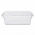 Food/Tote Box Lids, 12 x 18, Clear, Plastic (3310CLE)