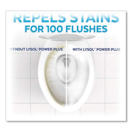 LYSOL Power Plus Toilet Bowl Cleaner, Atlantic Fresh, 24 oz, 9/Carton (96307)