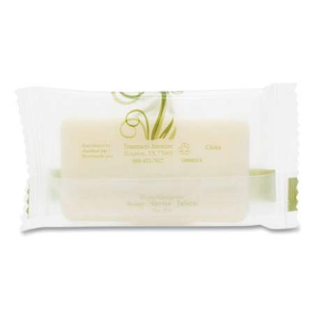 Pure & Natural Body and Facial Soap, Fresh Scent, # 3/4 Flow Wrap Bar, 1,000/Carton (500075)