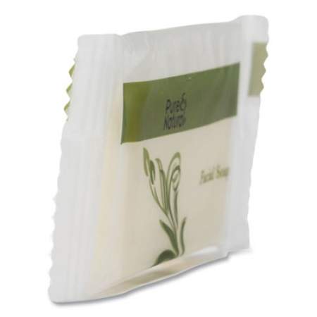 Pure & Natural Body and Facial Soap, Fresh Scent, # 3/4 Flow Wrap Bar, 1,000/Carton (500075)