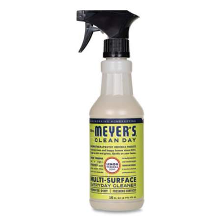 Mrs. Meyer's Multi Purpose Cleaner, Lemon Scent, 16 oz Spray Bottle, 6/Carton (323569)