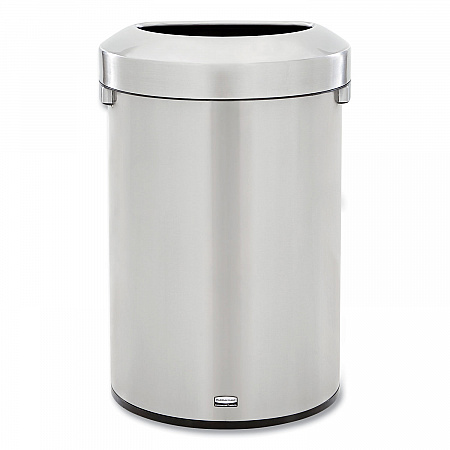 Refine Series Waste Receptacle, 21 gal, Plastic/Stainless Steel (2147582)