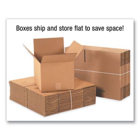 Coastwide Professional Fixed-Depth Shipping Boxes, Regular Slotted Container (RSC), 16 x 12 x 12, Brown Kraft, 25/Bundle (161212)