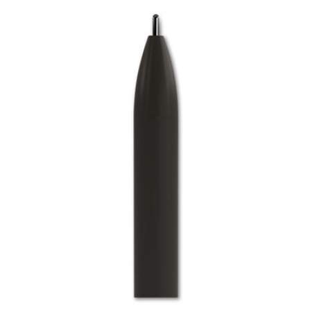 TRU RED Ballpoint Retractable Pen, Medium Point, 1 mm, Black Ink, Black Barrel, Dozen (59159)