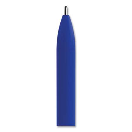 TRU RED Ballpoint Retractable Pen, Medium Point, 1 mm, Blue Ink, Blue Barrel, Dozen (59160)