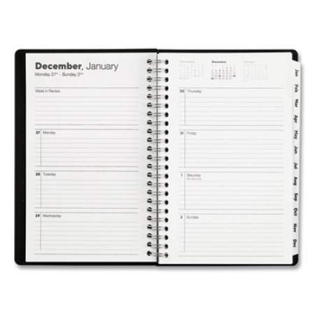 TRU RED Weekly/Monthly Planner with Planner Pocket, 8 x 5, Black Cover, 14-Month (Dec to Jan): 2021 to 2023 (2149022)