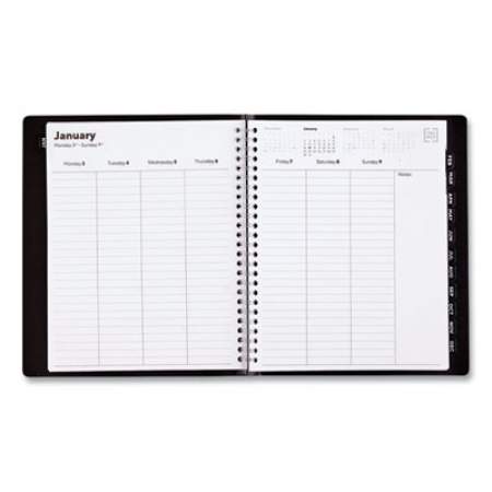 TRU RED Weekly/Monthly Planner with Planner Pocket, 9 x 7, Black Cover, 14-Month (Dec to Jan): 2021 to 2023 (5218122)