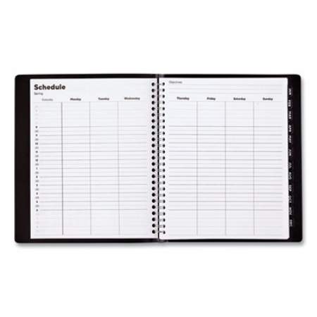 TRU RED Weekly/Monthly Planner with Planner Pocket, 9 x 7, Black Cover, 14-Month (Dec to Jan): 2021 to 2023 (5218122)
