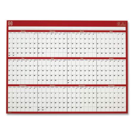 TRU RED Reversible/Erasable Wall Calendar, 12 x 15.7, White/Red Sheets, 12-Month (Jan to Dec): 2022 (5390522)