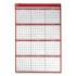 TRU RED Reversible/Erasable Wall Calendar, 32 x 48, White/Red Sheets, 12-Month (Jan to Dec): 2022 (5391122)