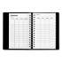 TRU RED Daily Appointment Book with Planner Pocket,, 8 x 5, Black Cover, 12-Month (Jan to Dec): 2022 (5845222)