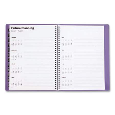 TRU RED Weekly Appointment Book with Planner Pocket, 11 x 8, Purple Cover, 14-Month (Dec to Jan): 2021 to 2023 (5847122)