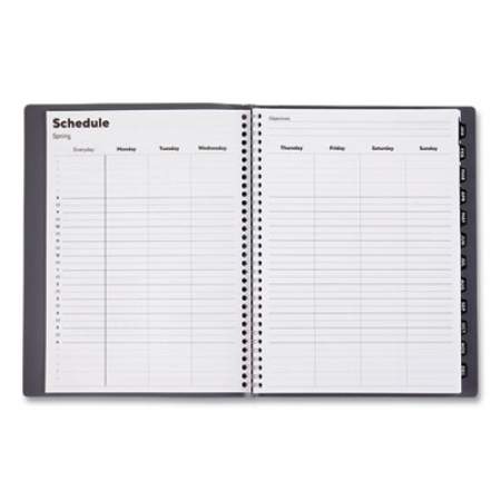 TRU RED Weekly Appointment Book with Planner Pocket, 11 x 8, Charcoal Cover, 14-Month (Dec to Jan): 2021 to 2023 (5847222)