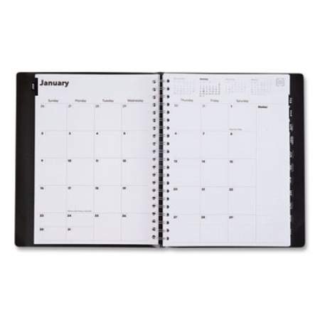 TRU RED Four-Person Daily Appointment Book with Planner Pocket, 11 x 8, Black Cover, 14-Month (Dec to Jan): 2021 to 2023 (5847922)