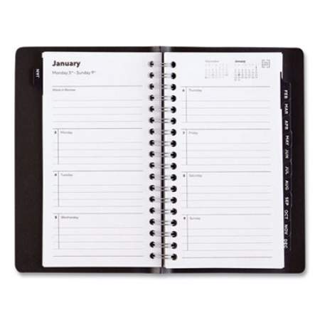 TRU RED Weekly/Monthly Planner with Planner Pocket, 6 x 3, Black Cover, 14-Month (Dec to Jan): 2021 to 2023 (5848122)
