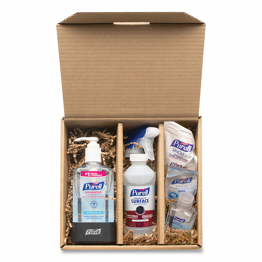 Employee Care Kit, Hand and Surface Sanitizers, 6/Carton (992006EEKIT)