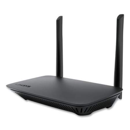 LINKSYS AC1200 Dual-Band Wi-Fi Router, 5 Ports, Dual-Band 2.4 GHz/5 GHz (E5400)