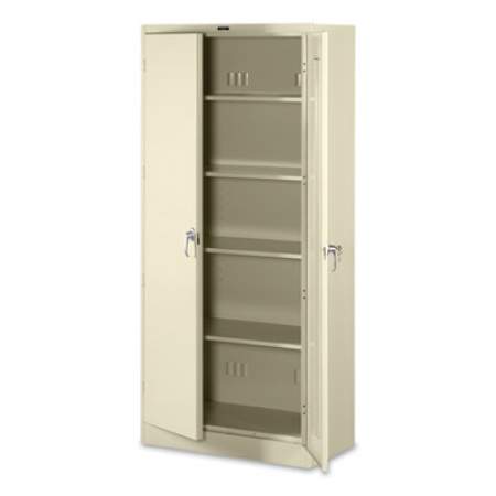 Tennsco 78" High Deluxe Cabinet, 36w x 24d x 78h, Putty (2470PY)