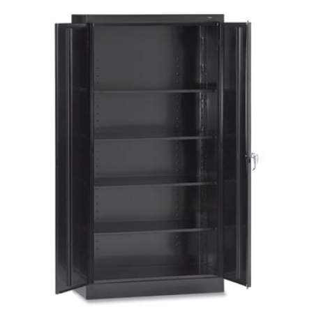 Tennsco 72" High Standard Cabinet (Assembled), 36 x 18 x 72, Black (7218BLK)