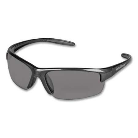 KleenGuard Equalizer Safety Glasses, Gun Metal Frame, Smoke Lens, 12/Carton (21297)