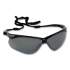 KleenGuard Nemesis Safety Glasses, Black Frame, Smoke Mirror Lens, 12/Carton (20380)