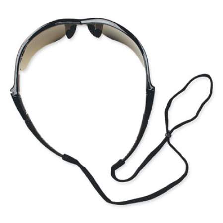 KleenGuard Nemesis Safety Glasses, Black Frame, Smoke Mirror Lens, 12/Carton (20380)