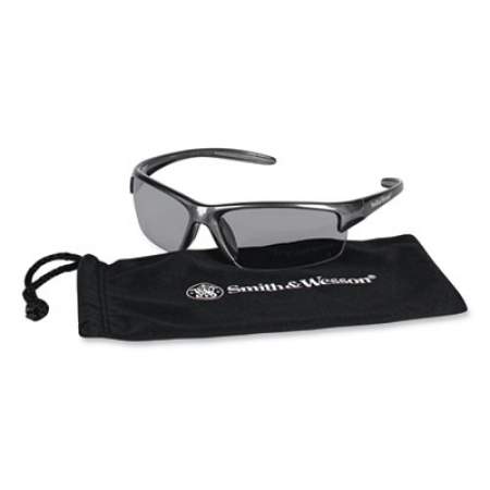KleenGuard Equalizer Safety Glasses, Gun Metal Frame, Smoke Lens, 12/Carton (21297)
