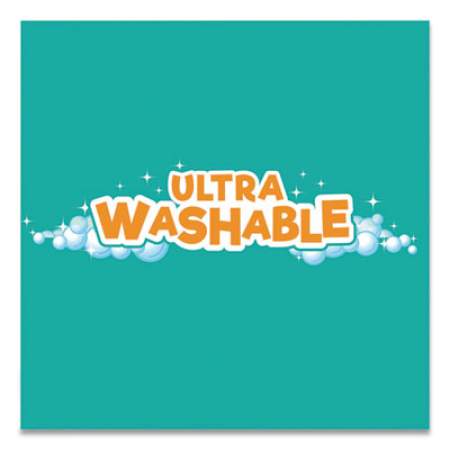 BIC Kids Ultra Washable Markers, Plastic Tube, Medium Bullet Tip, Assorted Colors, 20/Pack (BKCMD20AST)