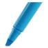 BIC Brite Liner Highlighter, Fluorescent Blue Ink, Chisel Tip, Blue/Black Barrel, Dozen (BL11BE)